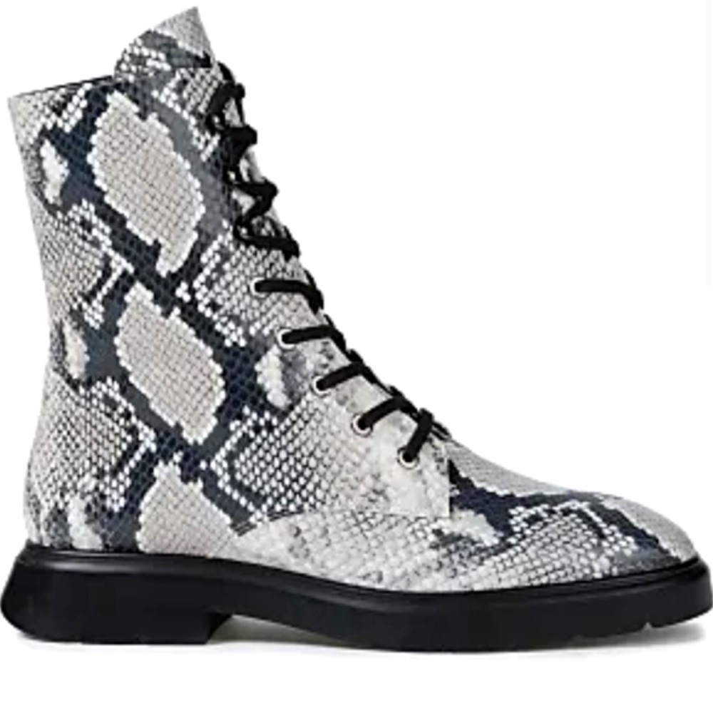 Stuart Weitzman “Mckenzee” Python Embossed Leathe… - image 2